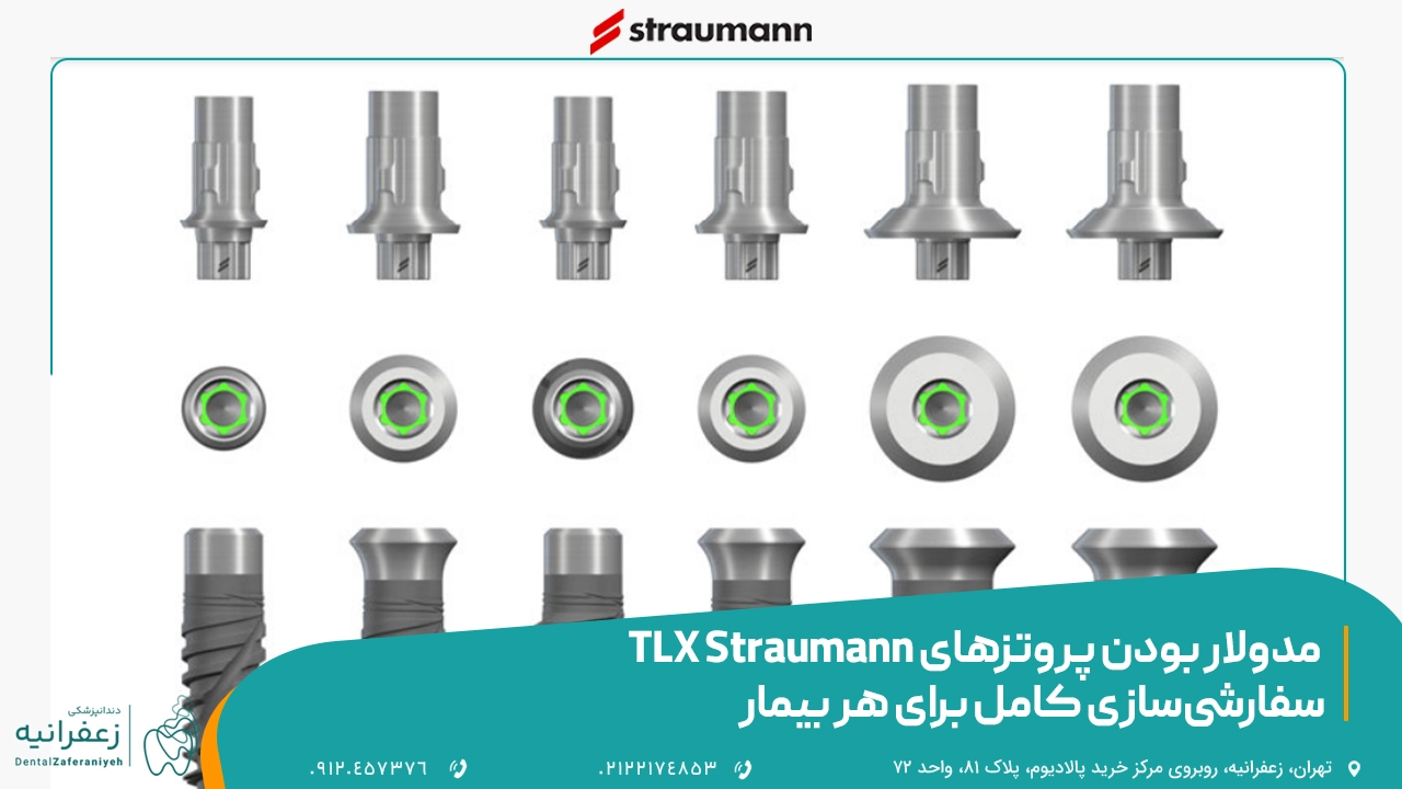 مدولار بودن ایمپلنت اشترومن برای سفارشی سازی 